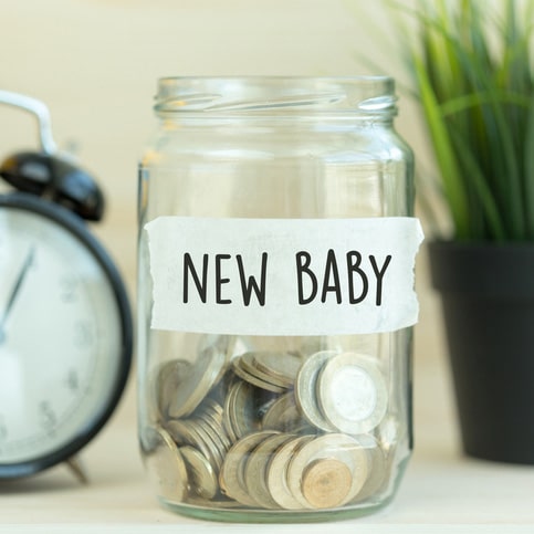 New Baby Savings Jar